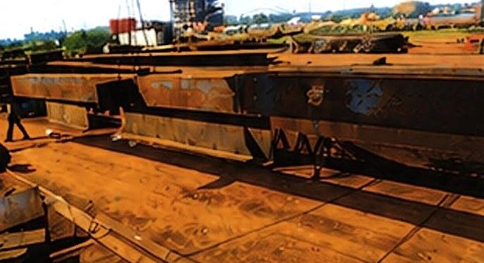 Heavy Fabrication by KVK Industries at AP Genco Nellore (Tata Projects)