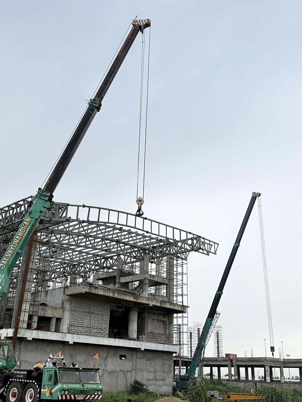 Vijayawada International Airport — New Terminal Building — site photograph 2
