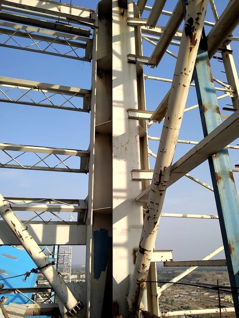 Heavy Fabrication by KVK Industries at NTPC Solapur
